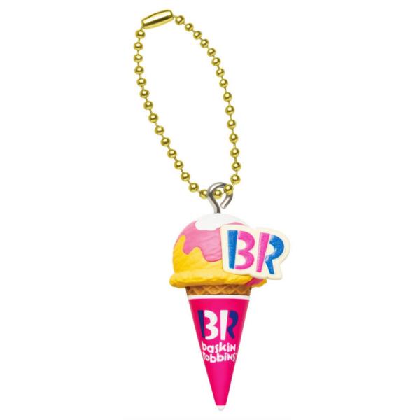 【2.レインボーシャーベット（シングルコーン）】 サーティワン アイスクリーム マスコットつきグミ2...