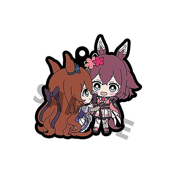 【マルゼンスキー＆サクラチヨノオー】ラバーマスコット バディコレ ウマ娘 プリティーダービー