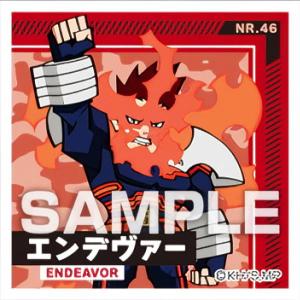 【No.46 エンデヴァー (ノーマルシール) 】 僕のヒーローアカデミア シール烈伝 ※シールのみ