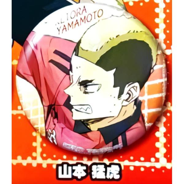 【山本猛虎】 ハイキュー！！ゴミ捨て場の決戦 缶バッジ Part1