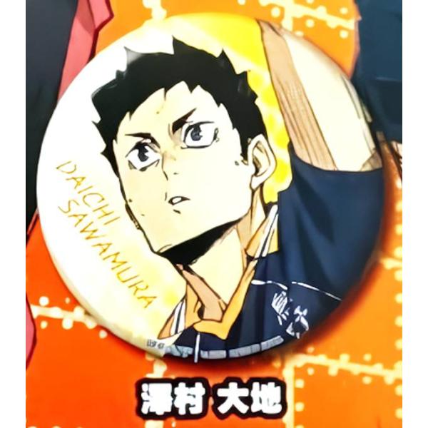 【澤村大地】 ハイキュー！！ゴミ捨て場の決戦 缶バッジ Part2