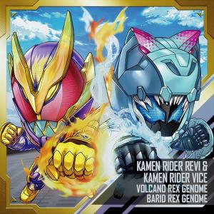 【KR-16 仮面ライダーリバイ＆仮面ライダーバイス (R レア) 】 にふぉるめーしょん 仮面ライダーシリーズ シールウエハースvol.2