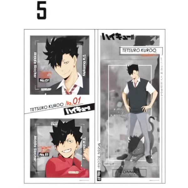 【5.黒尾鉄朗】 ハイキュー きゃらくたぶるステッカーズ Vol.4