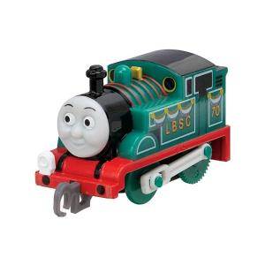 【緑のトーマス（連結パーツ付）】カプセルプラレール きかんしゃトーマス みんなでハッピーアニバーサリー編