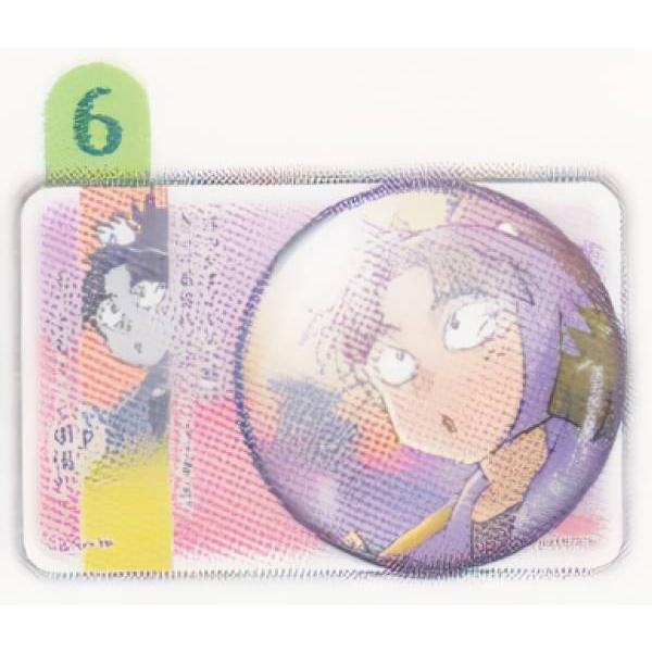 【6.竹谷八左ヱ門】 彩光キラキラカンバッジコレクション 忍たま乱太郎 Vol.1