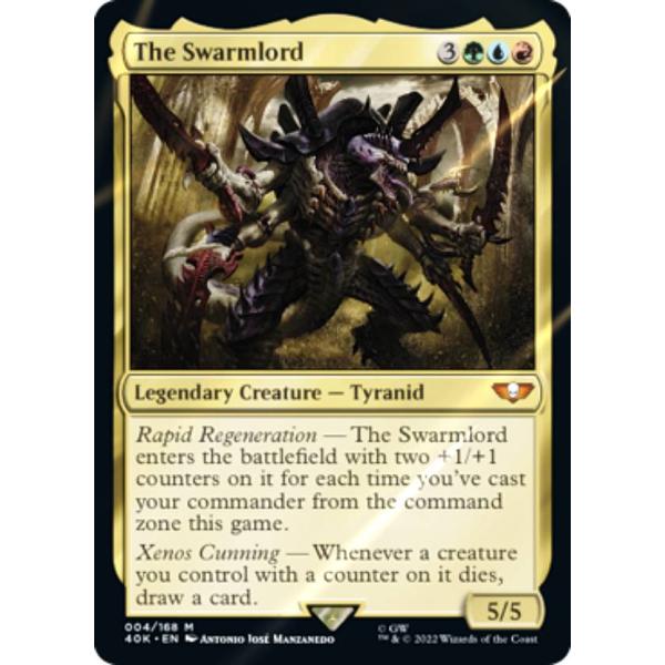 【サージ・FOIL】マジックザギャザリング 40K EN 004 The Swarmlord (英語...