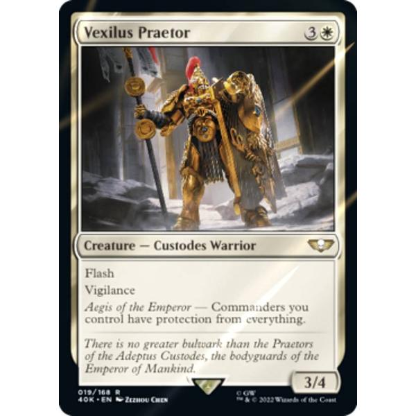 【サージ・FOIL】マジックザギャザリング 40K EN 019 Vexilus Praetor (...