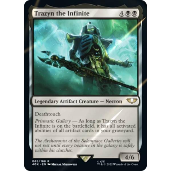 【サージ・FOIL】マジックザギャザリング 40K EN 065 Trazyn the Infini...