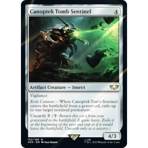 【サージ・FOIL】マジックザギャザリング 40K EN 152 Canoptek Tomb Sen...