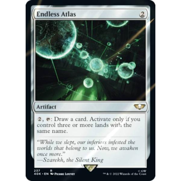 【サージ・FOIL】マジックザギャザリング 40K EN 237 Endless Atlas (英語...