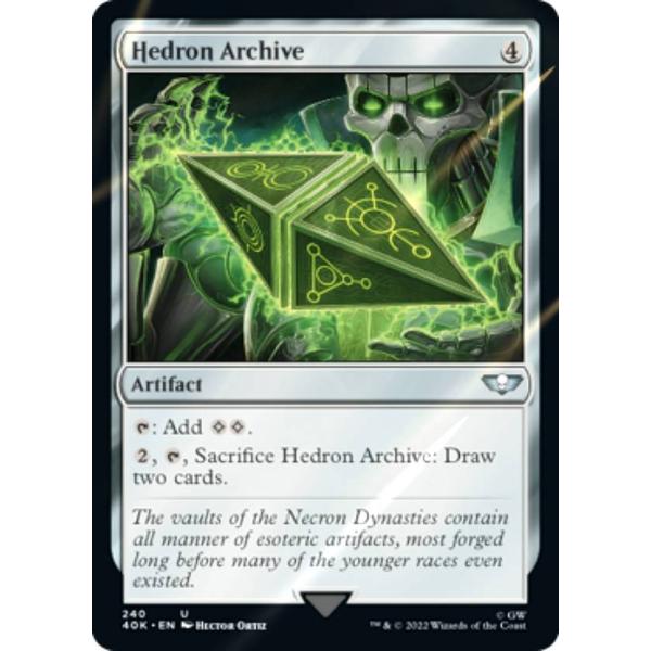 【サージ・FOIL】マジックザギャザリング 40K EN 240 Hedron Archive (英...