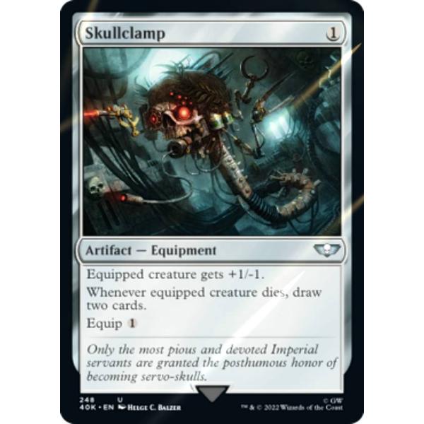 【サージ・FOIL】マジックザギャザリング 40K EN 248 Skullclamp (英語版 ア...