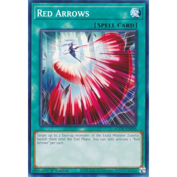 遊戯王 AGOV-EN096 レッドアローズ Red Arrows (英語版 1st Edition...