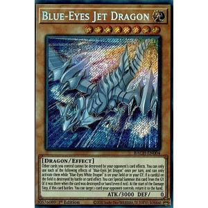 遊戯王 BACH-EN004 ブルーアイズ・ジェット・ドラゴン Blue-Eyes Jet Dragon (英語版 1st Edition シークレットレア Battle of Chaos｜lead-netstore