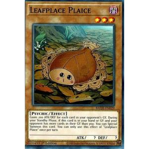 遊戯王 BACH-EN029 枯鰈葉リプレース Leafplace Plaice (英語版 1st Edition ノーマル) Battle of Chaos｜lead-netstore