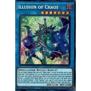 遊戯王 BACH-EN034 イリュージョン・オブ・カオス Illusion of Chaos (英語版 1st Edition シークレットレア) Battle of Chaos｜lead-netstore