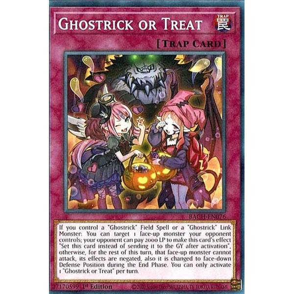 遊戯王 BACH-EN076 ゴーストリック・オア・トリート Ghostrick or Treat ...