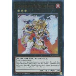 遊戯王 BLAR-EN066 炎星皇−チョウライオ Brotherhood of the Fire ...