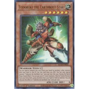 遊戯王 BLCR-EN035 地雷星トドロキ Todoroki the Earthbolt Star (英語版 1st Edition ウルトラレア) Battles of Legend：Crystal Revenge｜lead-netstore