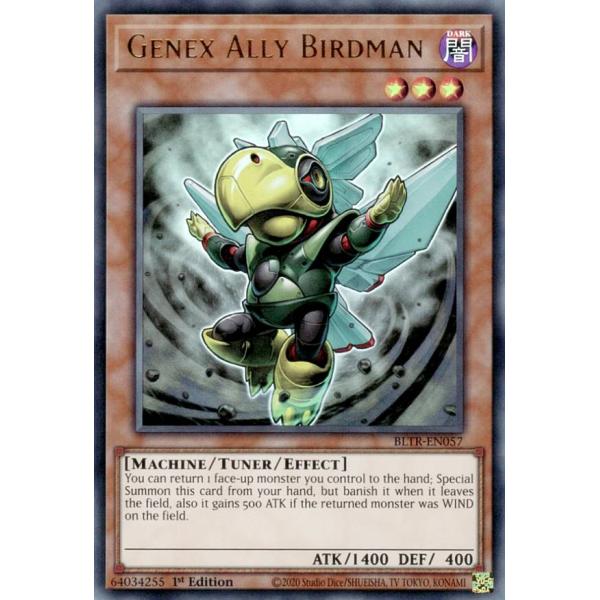 遊戯王 BLTR-EN057 Ａ・ジェネクス・バードマン Genex Ally Birdman (英...