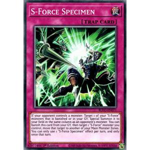 遊戯王 BLVO-EN071 S-Force スペシメン S-Force Specimen (英語版...