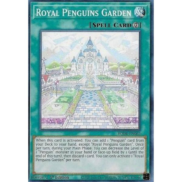 遊戯王 BODE-EN063 ロイヤル・ペンギンズ・ガーデン Royal Penguins Gard...