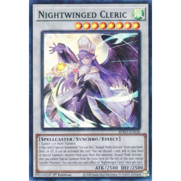 遊戯王 BPRO-EN038 ナイトウィング・プリースト (英語版 1st Edition スーパー...