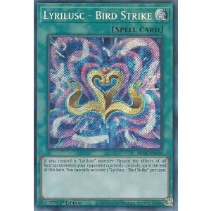 遊戯王 BROL-EN036 ＬＬ−バード・ストライク Lyrilusc - Bird Strike (英語版 1st Edition シークレットレア) Brothers of Legend｜lead-netstore