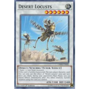 遊戯王 CHIM-EN082 Desert Locusts (英語版 1st Edition ノーマ...