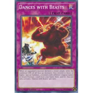 遊戯王 CHIM-EN097 獣湧き肉躍り Dances with Beasts (英語版 1st Edition ノーマル) Chaos Impact
