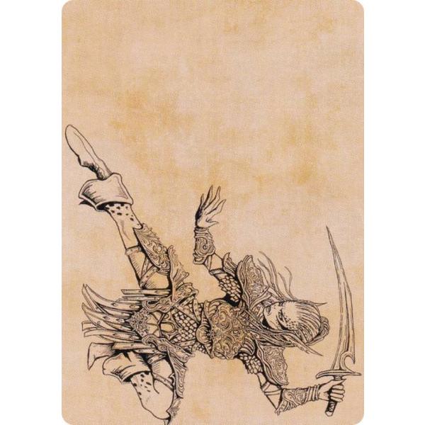 マジックザギャザリング CLB 45/81 ヴラーキスの勇者、ラエゼル (日本語版 アート・カード)...