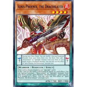 遊戯王 DABL-EN022 竜剣士イグニスＰ Ignis Phoenix, the Dracoslayer (英語版 1st Edition シークレットレア) Darkwing Blast｜lead-netstore