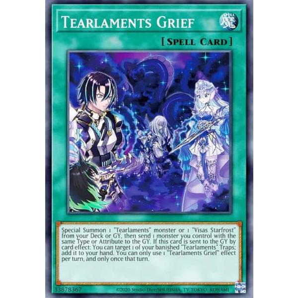 遊戯王 DABL-EN056 壱世壊に渦巻く反響 Tearlaments Grief (英語版 1s...