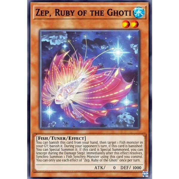 遊戯王 DABL-EN085 Zep, Ruby of the Ghoti (英語版 1st Edi...
