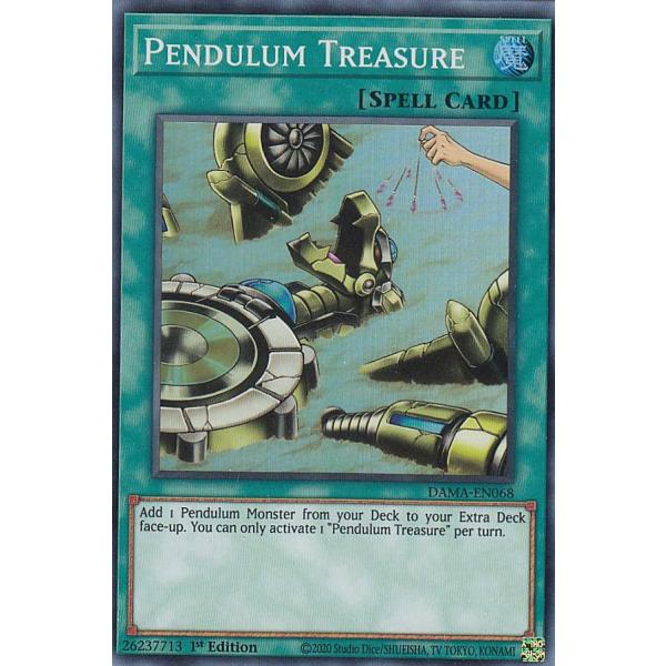 遊戯王 DAMA-EN068 ペンデュラム・トレジャー Pendulum Treasure (英語版...
