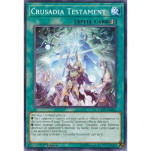 遊戯王 DANE-EN061 テスタメント・パラディオン Crusadia Testament (英...