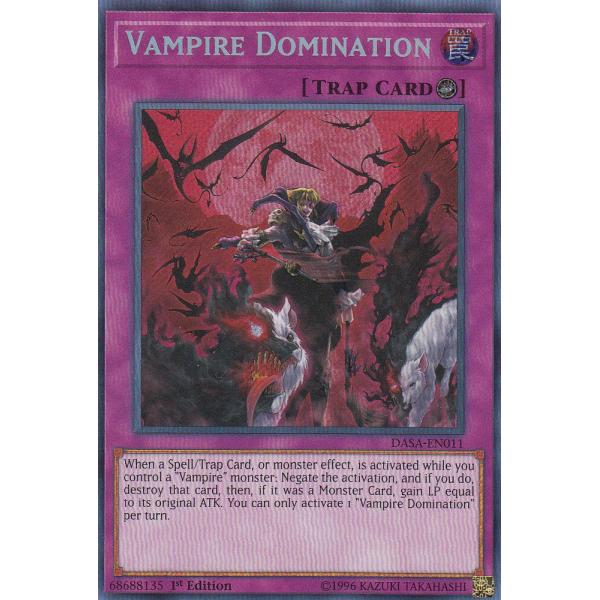 遊戯王 DASA-EN011 ヴァンパイアの支配 Vampire Domination(英語版 1s...