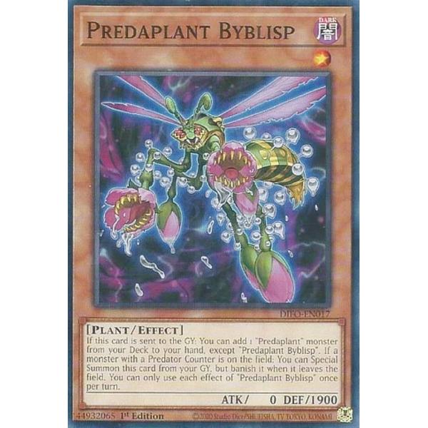遊戯王 DIFO-EN017 捕食植物ビブリスプ  Predaplant Byblisp (英語版 ...