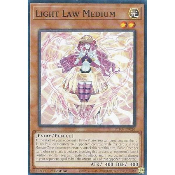 遊戯王 DIFO-EN026 ライトローミディアム  Light Law Medium (英語版 1...