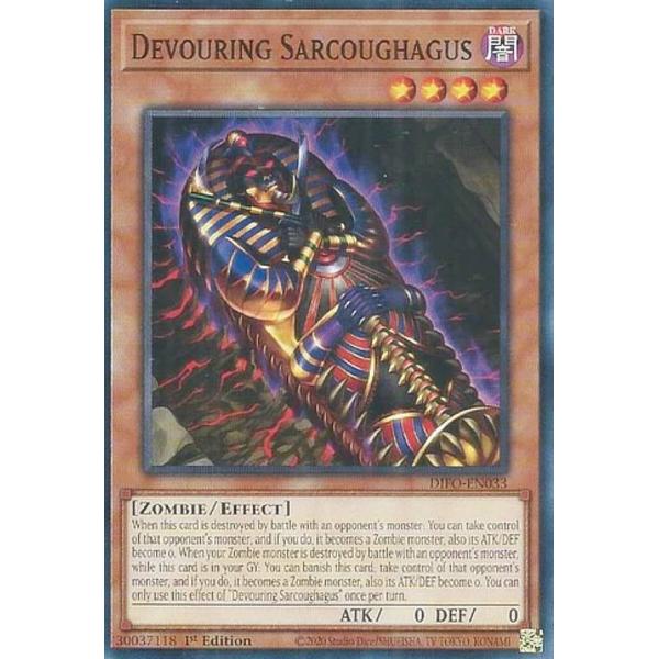 遊戯王 DIFO-EN033 死製棺サルコファガス  Devouring Sarcoughagus ...