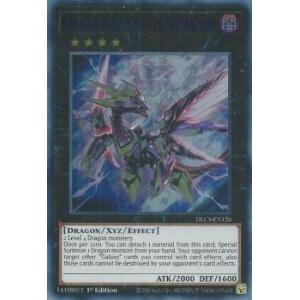 [青文字] 遊戯王 DLCS-EN126 銀河影竜 Galaxy Stealth Dragon (英...