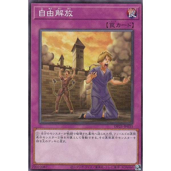 【プレイ用】遊戯王 DP25-JP033 自由解放 (日本語版 ノーマル) デュエリストパック - ...