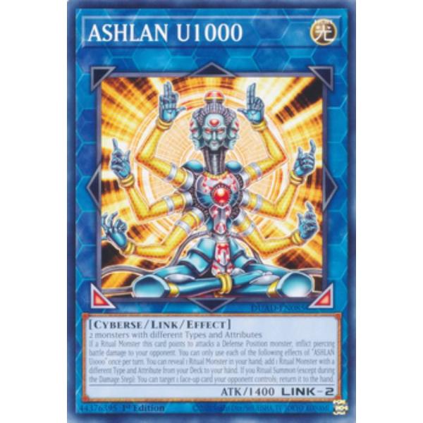 遊戯王 DUAD-EN085 ASHLAN U1000 (英語版 1st Edition ノーマル)...