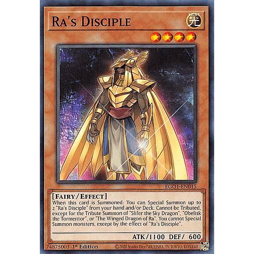 遊戯王 EGO1-EN015 ラーの使徒 Ra's Disciple (英語版 1st Editio...
