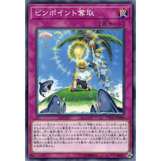 【プレイ用】 遊戯王 ETCO-JP080 ピンポイント奪取 (日本語版 ノーマルレア) エターニテ...