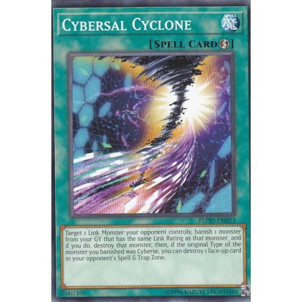 遊戯王 FLOD-EN053 サイバーサル・サイクロン Cybersal Cyclone(英語版 1...