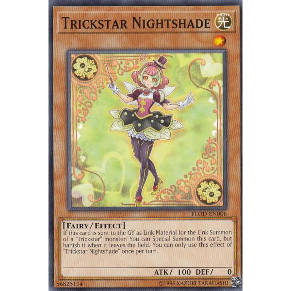 遊戯王 FLOD-EN006 トリックスター・ヒヨス Trickstar Nightshade(英語...