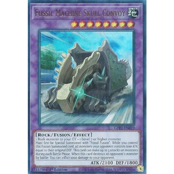 遊戯王 GFP2-EN019 古生代化石マシン スカルコンボイ Fossil Machine Sku...