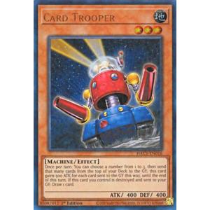 遊戯王 HAC1-EN016 カードガンナー Card Trooper (英語版 1st Edition ウルトラレア) 【海外品 小傷がある場合もございます】｜lead-netstore