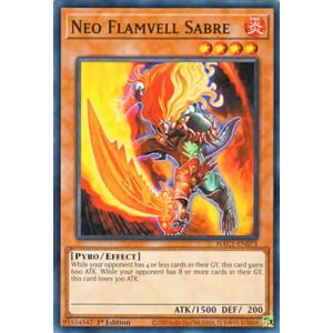 遊戯王 HAC1-EN073 ネオフレムベル・サーベル Neo Flamvell Sabre (英語版 1st Edition ノーマル) 【海外品 小傷がある場合もございます】｜lead-netstore